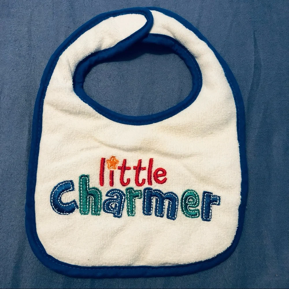 4 Pack of Baby Boy Towel Bibs